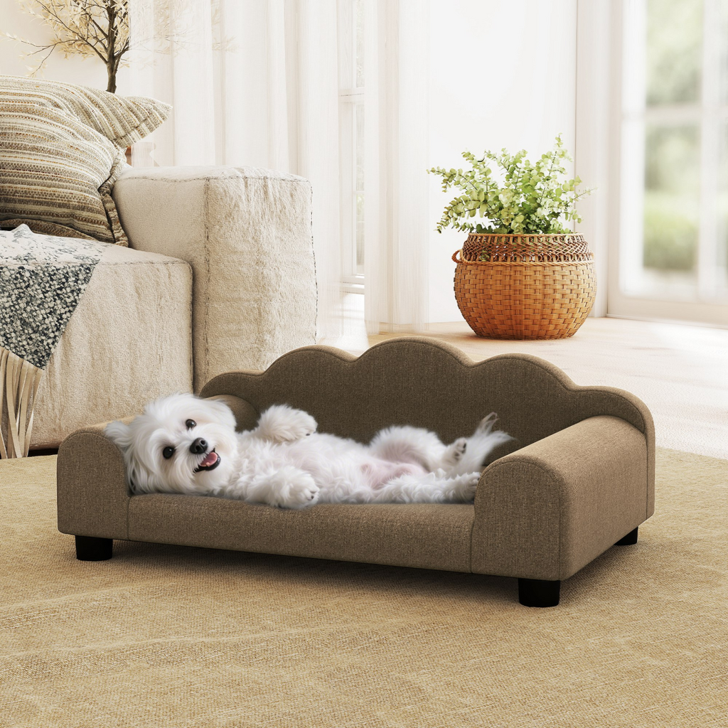 Pawffin Dog Bed/Pet Sofa Beige